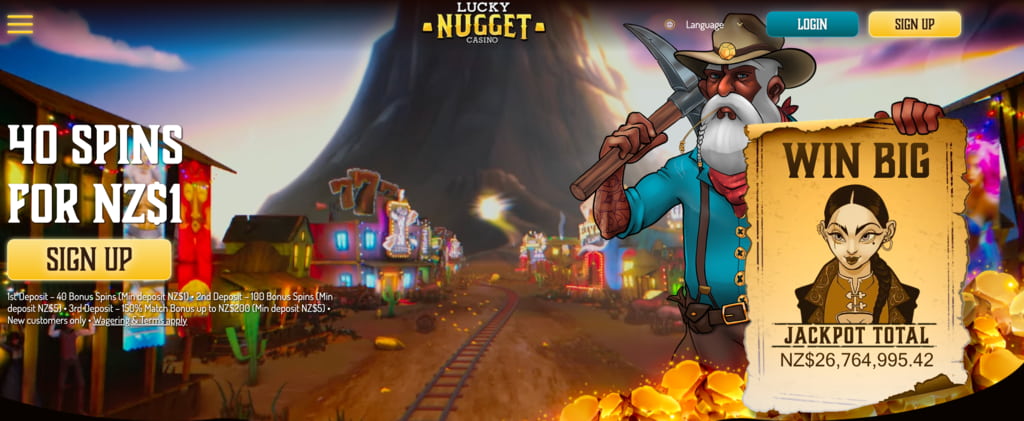 Lucky Nugget Casino Bonus
